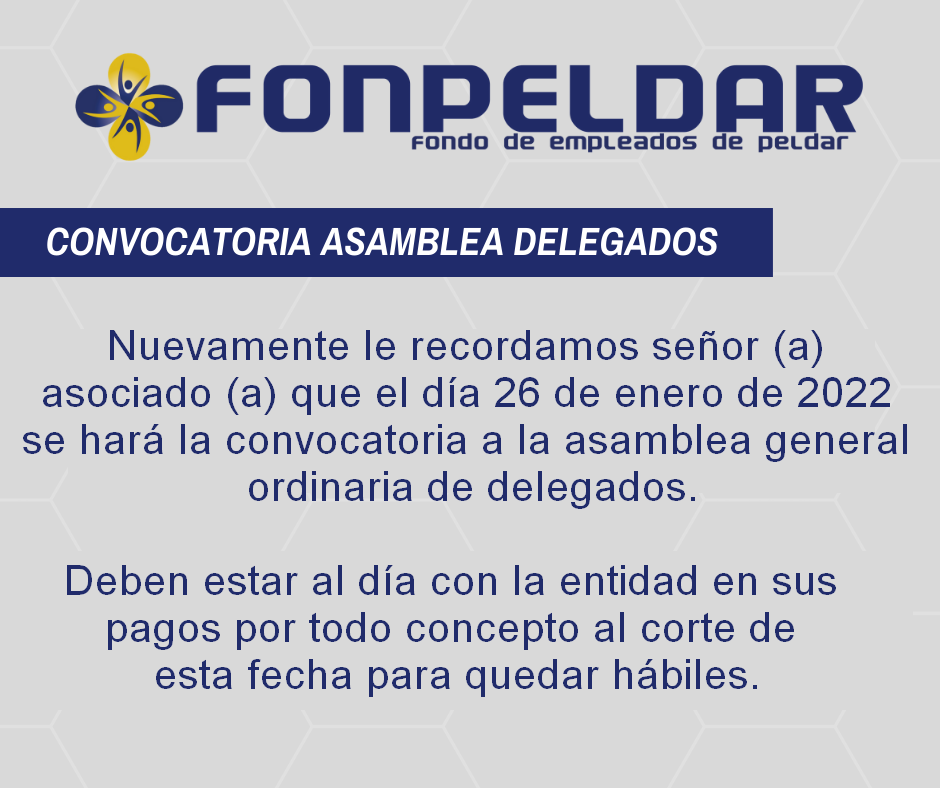 Noticias Fonpeldar